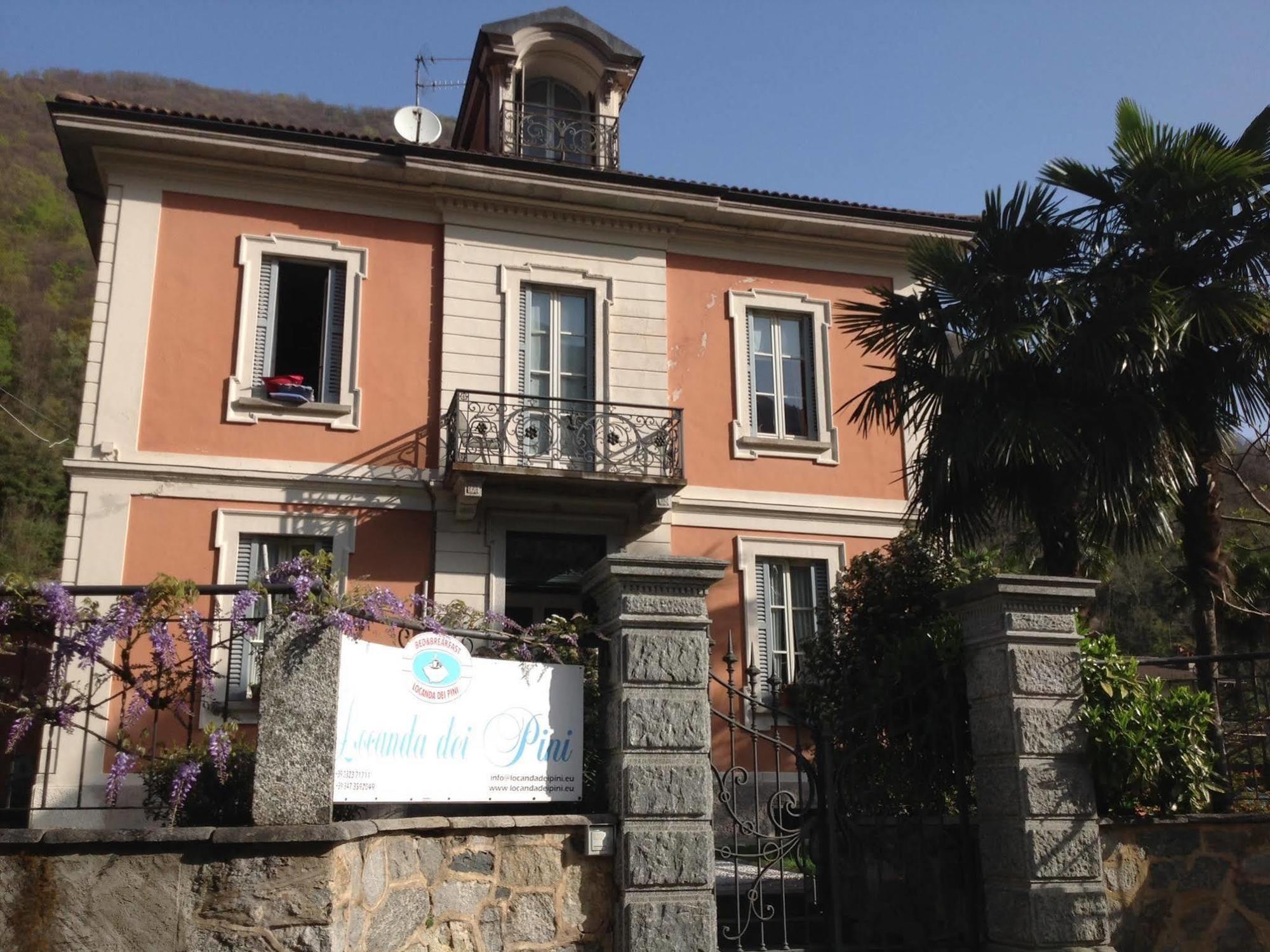 B&B Villa Dei Pini Cannobio Exterior foto